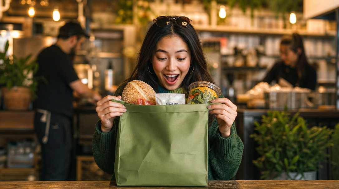 A mystery meal ready for pickup
