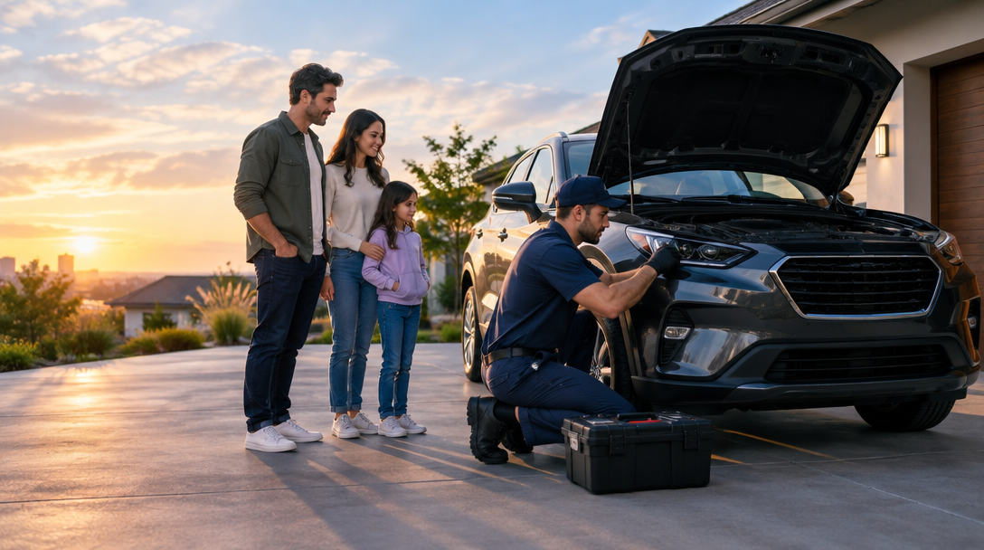 DriveSure mobile mechanic at work