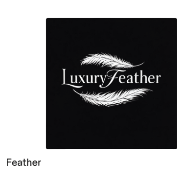 Luxury Feathers logo