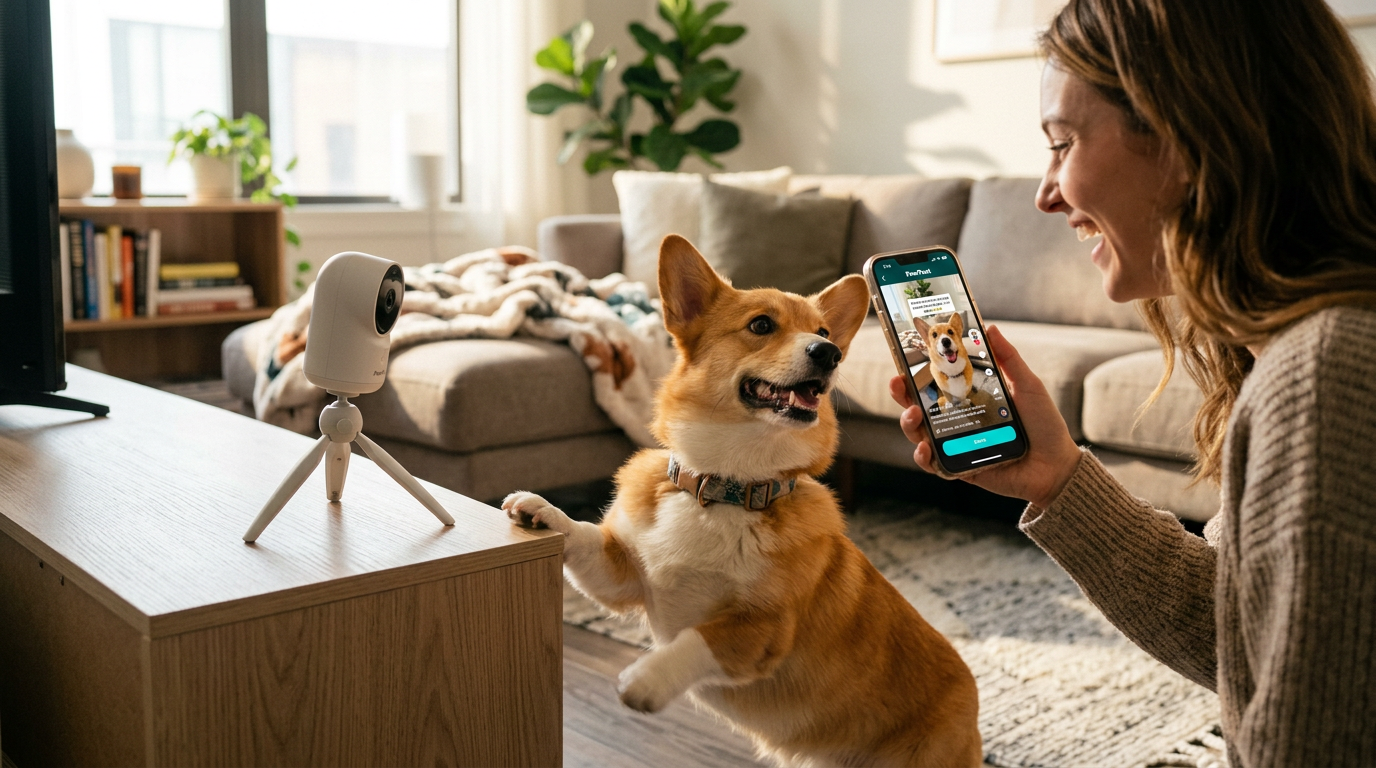 A PawPost pet vlog