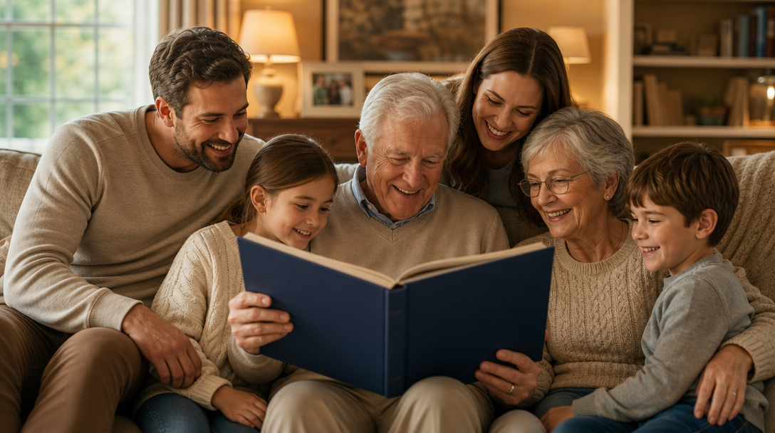 An EverStory legacy book