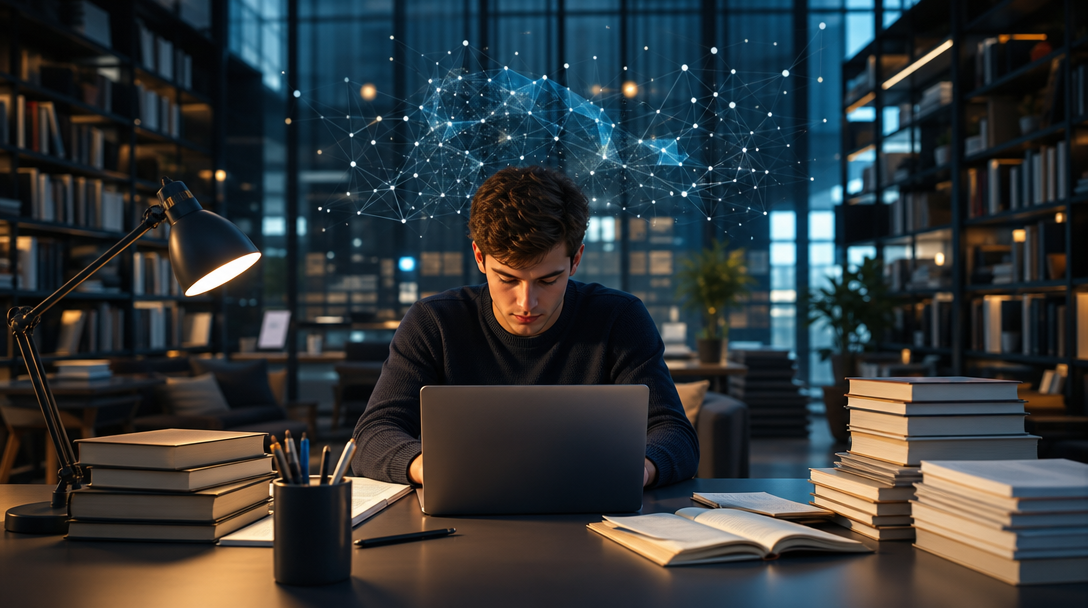 A student working through the CitePilot research workflow