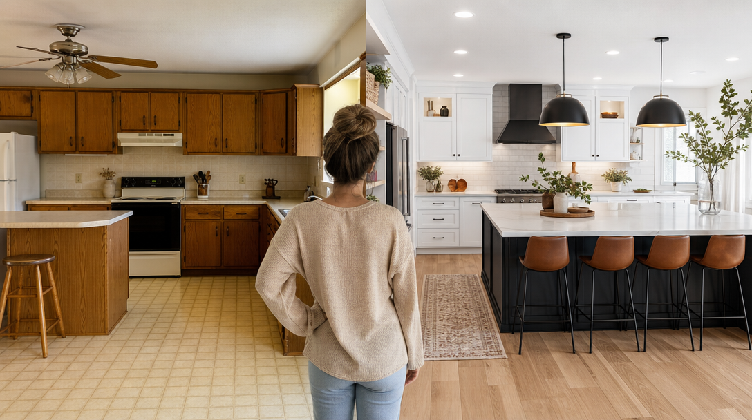A real home transformation example