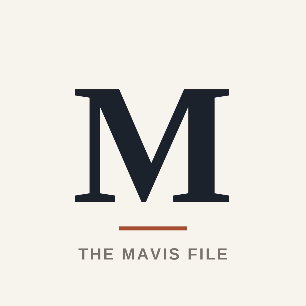 The Mavis File logo