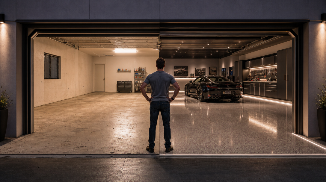 Garage vision hero