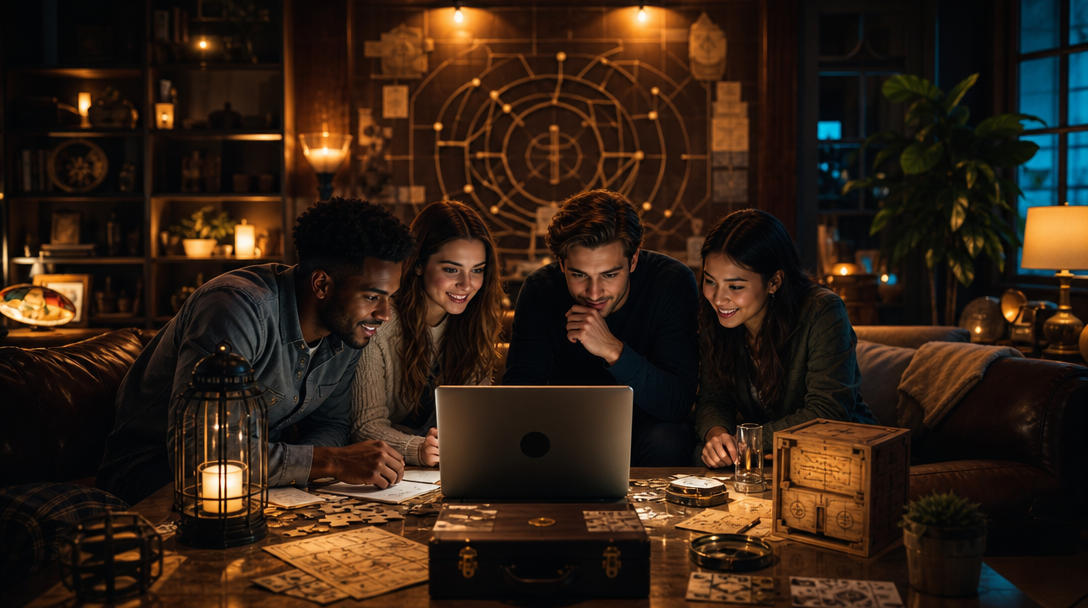 A PuzzlePulse escape room