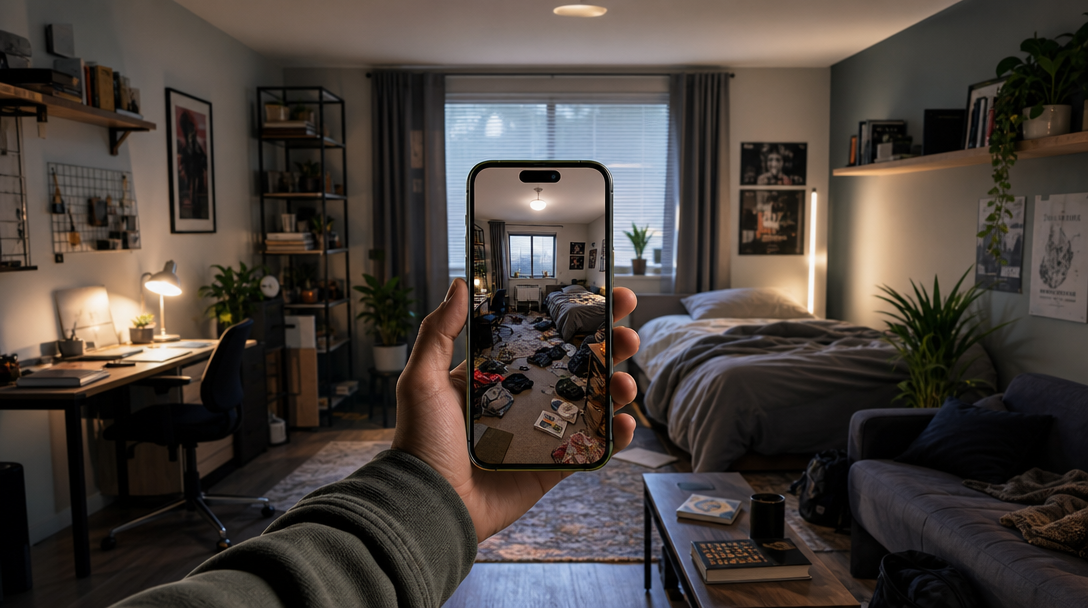 A bedroom ready for a RoomRoast critique