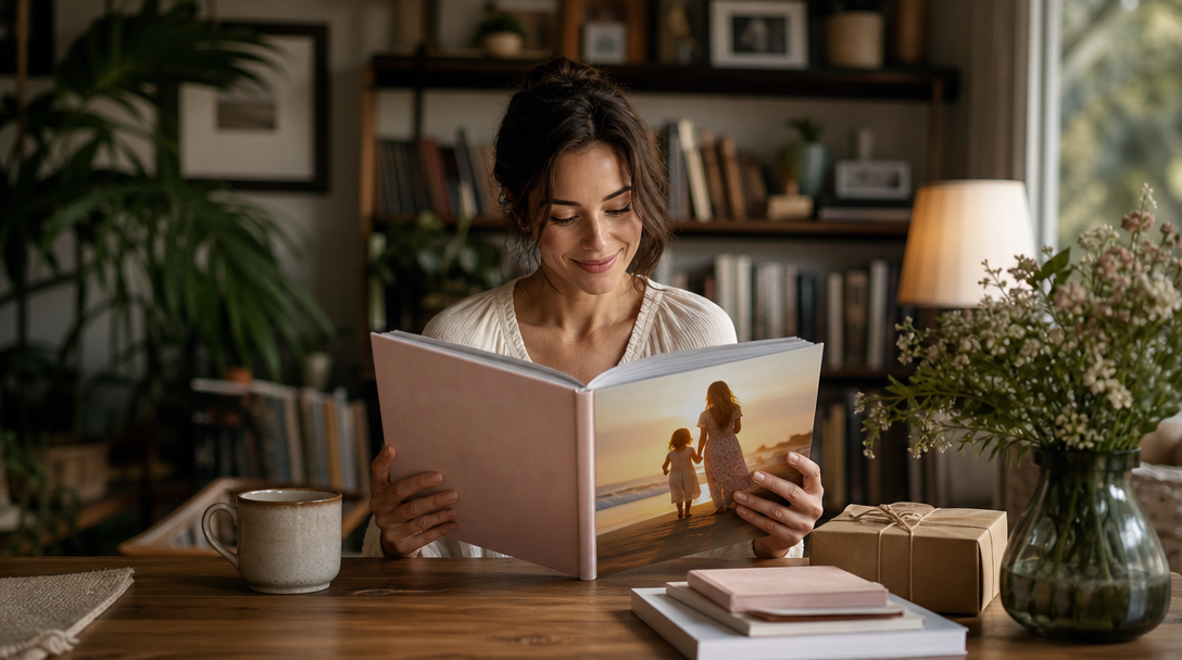 A family moment made into an EverAfter Me storybook
