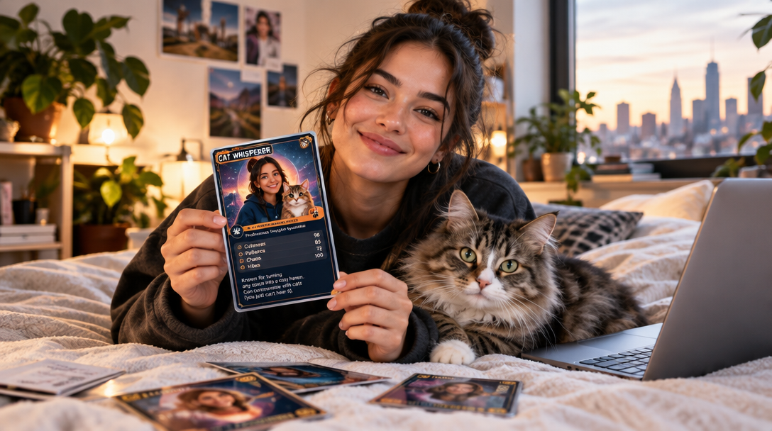 Pocket Universe collectible card preview