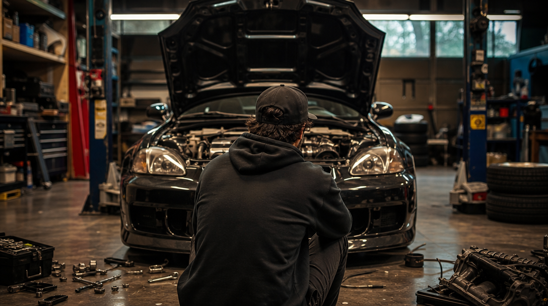 A performance car build page