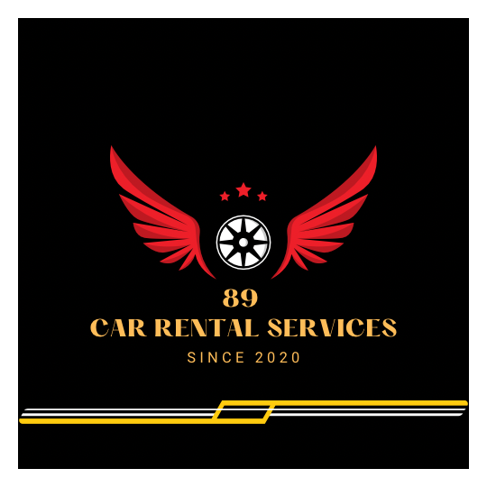 89 car rental services logo