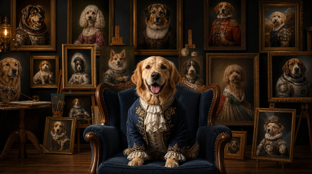 Pawsome Portraits hero