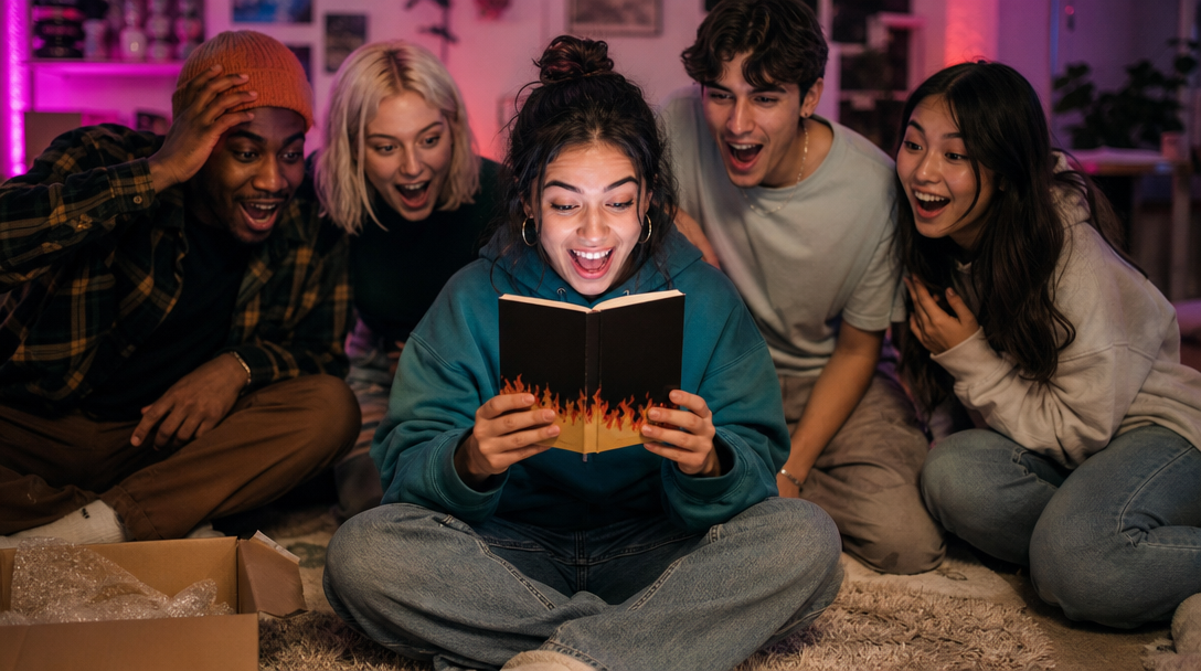 A Roastbook keepsake reveal