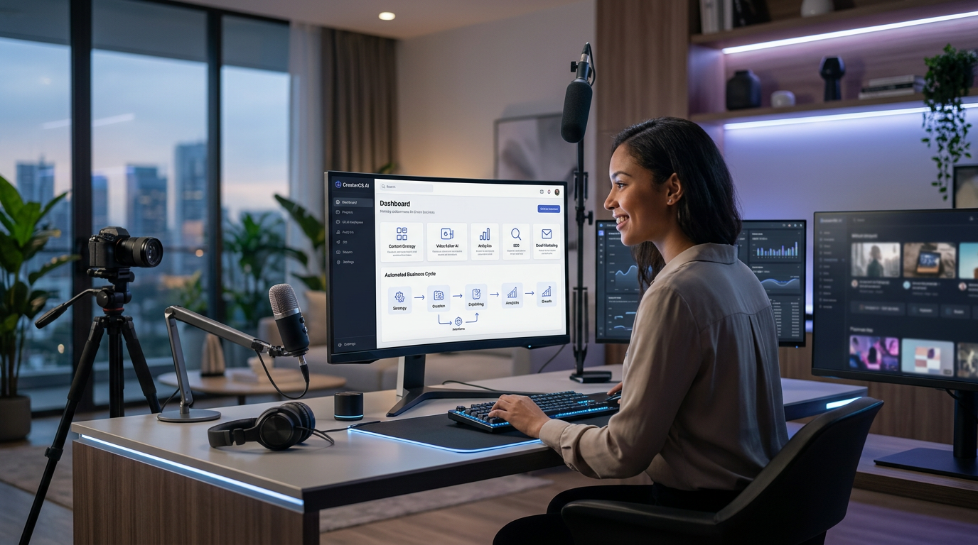 CreatorOS AI workflow