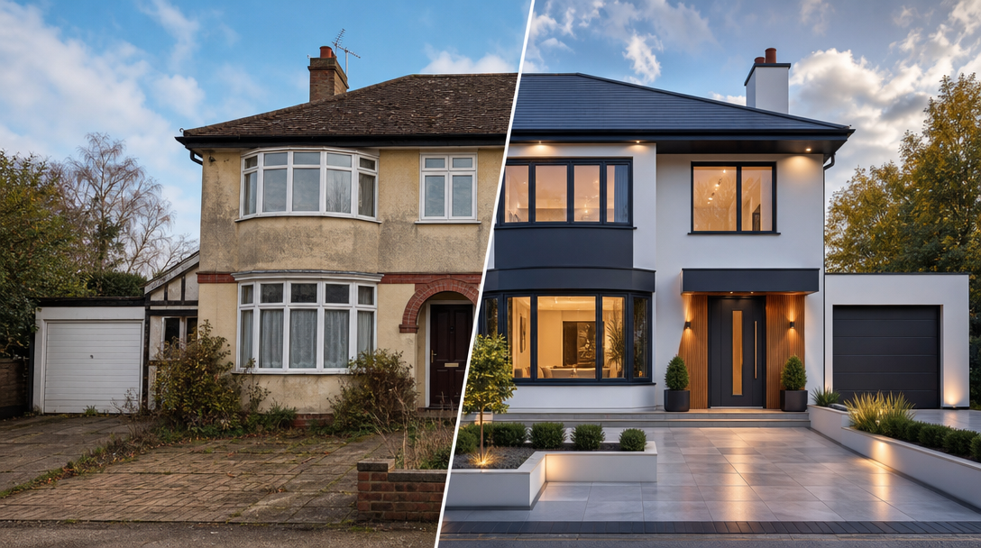 A HouseQuote home upgrade concept
