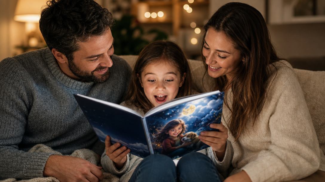 A Golden Pounce personalized storybook