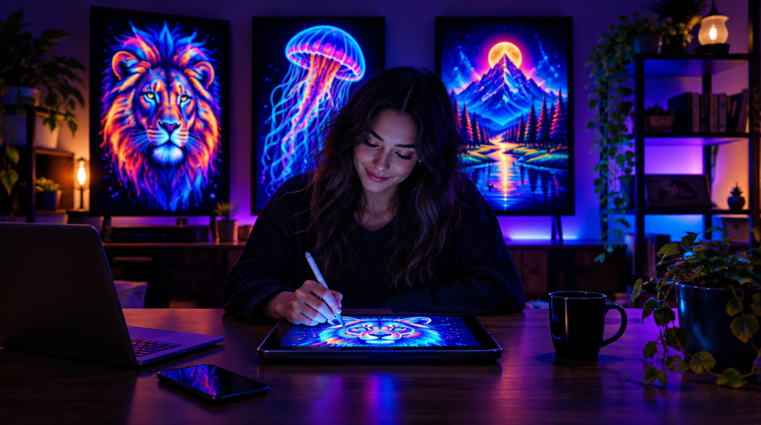 GlowCanvas hero