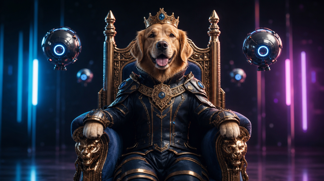 A Pawtrait pet portrait