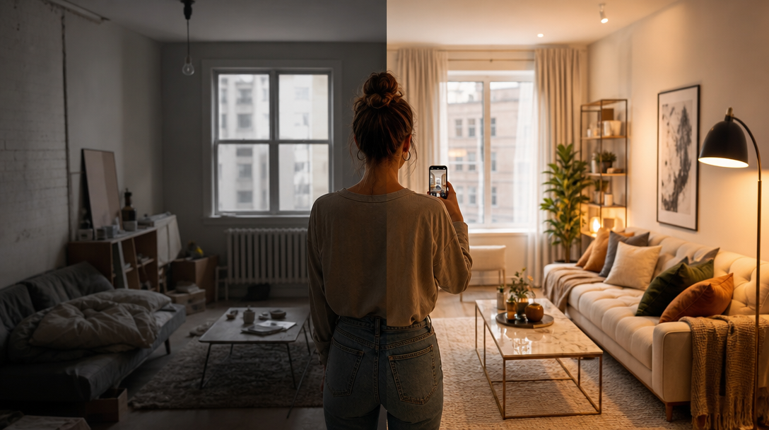 A bright, reimagined room