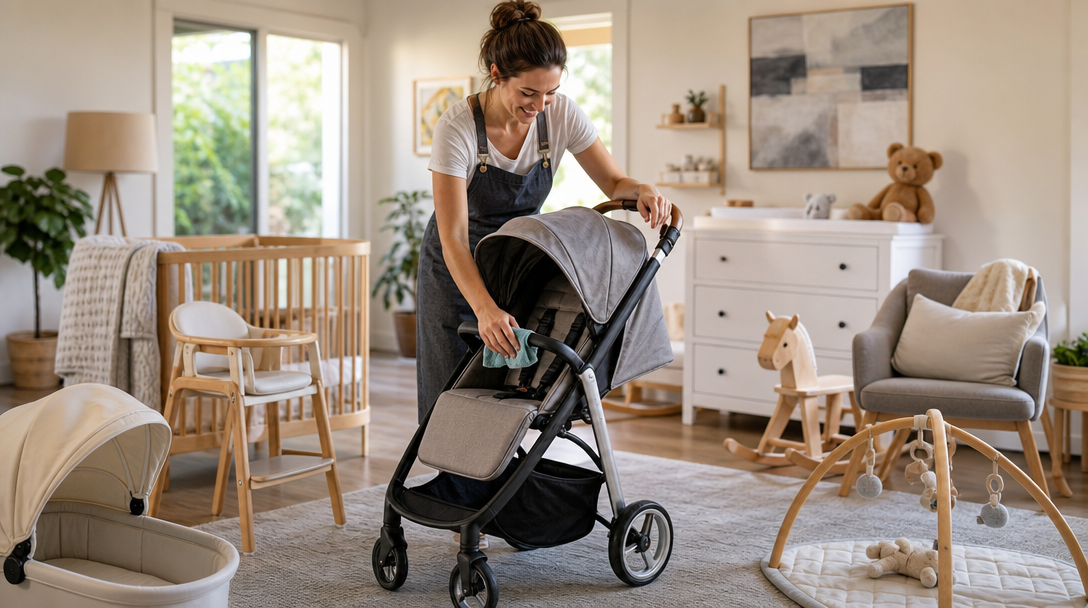 A quality pram ready for its second adventure
