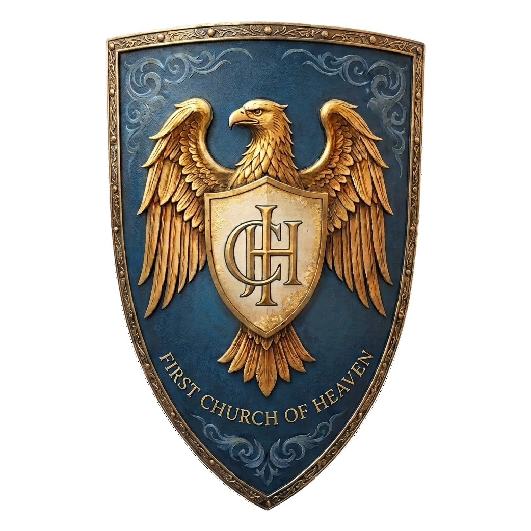 First Church of Heaven eagle crest