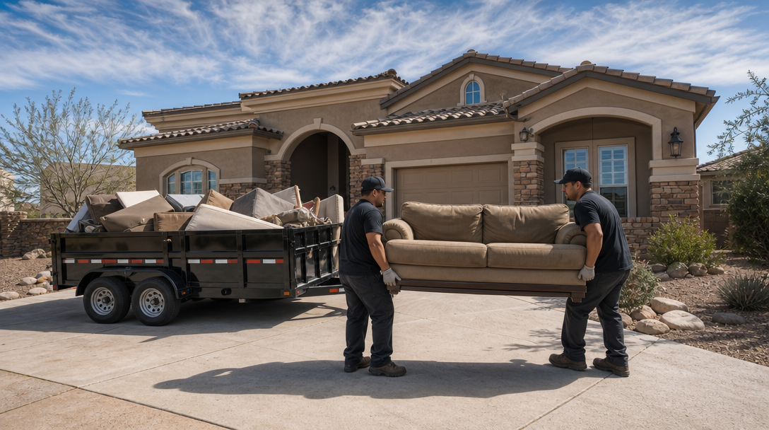 El Paso Cleanup Junk removal hero