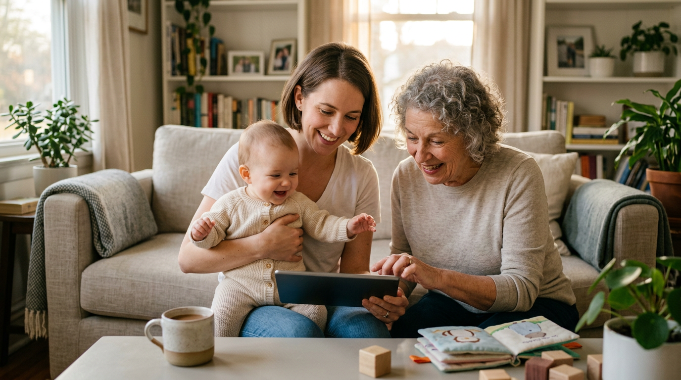 Sweet Pea Story family timeline