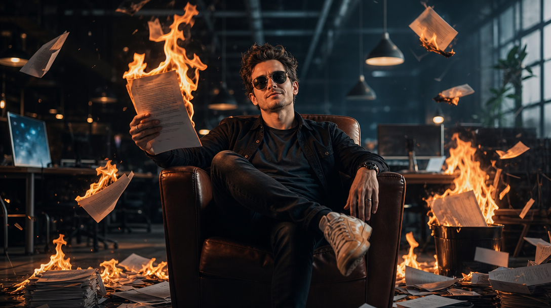Career Burn hero
