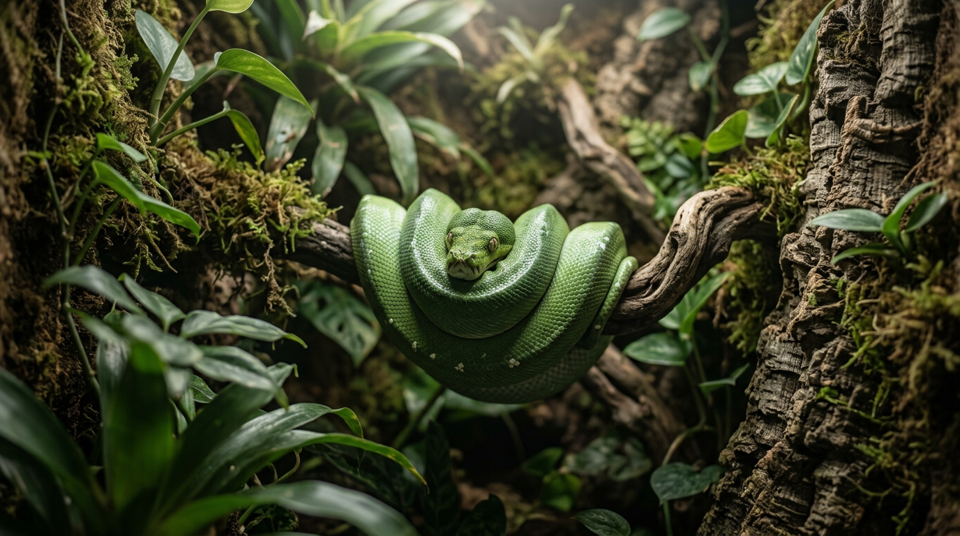 Close-up of a reptile at The Grumpy Reptiles