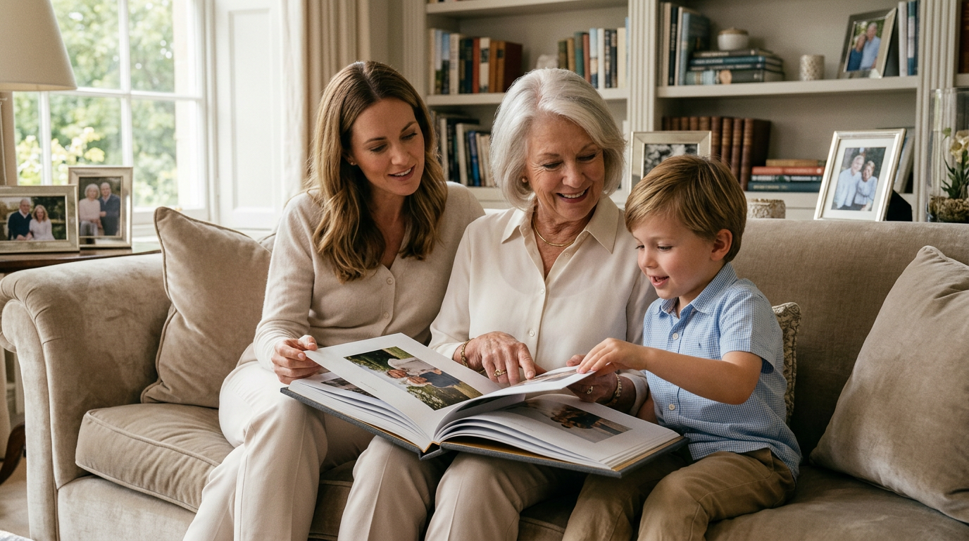 StoryVault memory book preview